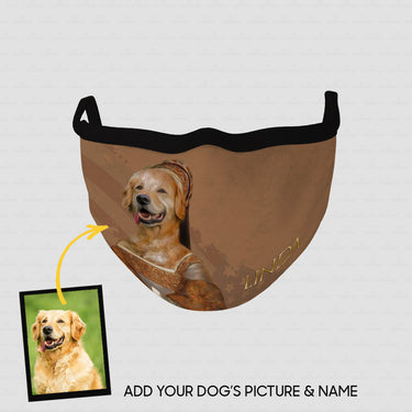 Personalized Dog Gift Idea - Royal Dog's Portrait 96 For Dog Lovers - Cloth Mask